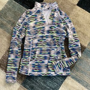 Fila Abstract Print Quarter Zip S